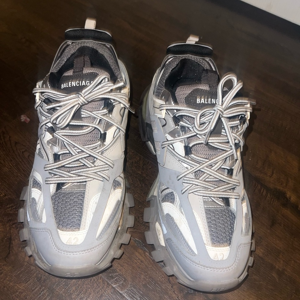 Balenciaga Multi-Tone Trail Sneakers